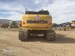 Back of used Komatsu Excavator